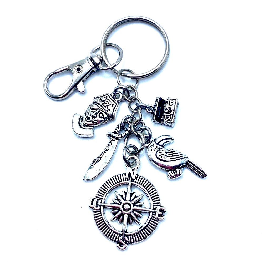 Pirate Keychain Bag Charm